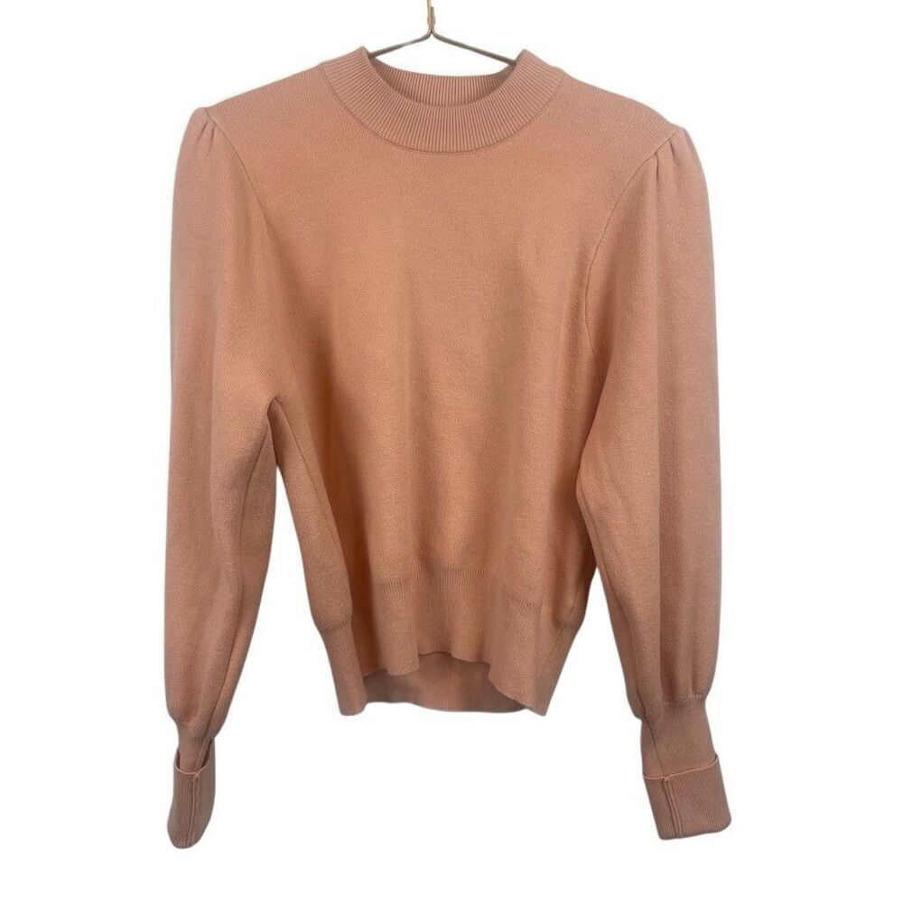 Industry Sweater Coral Peach Size Medium Viscose Blend‎